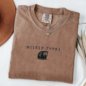 Comfort Colors Mildly Feral Possum T-Shirt