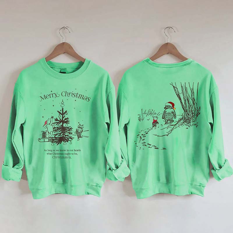 Winnie And Piglet Christmas Sweatshirt