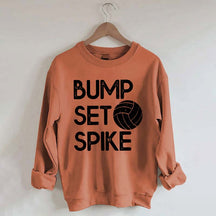 Bump Set Spike Volleyball Sweatshirt