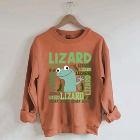 Lizard Lizard Funny Gecko Sweatshirt