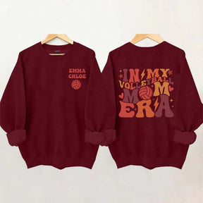 Personalized In My Volleyball Mom Era Sweatshirt