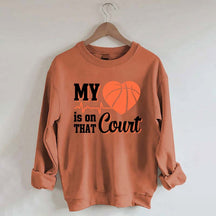 My Heart Is On That Count Sweatshirt