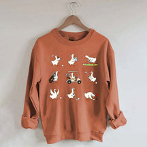 Funny Golf Goose Sweatshirt