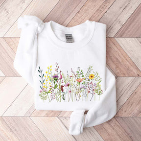 Vintage Pastel Floral Cute Sweatshirt