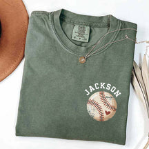 Custom Baseball Tball Mom T-Shirt