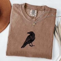 Vintage Crow Lover Black Raven T-Shirt