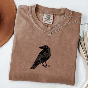 Vintage Crow Lover Black Raven T-Shirt