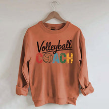 Comfort Color Volleyball Coach Sweatshirt