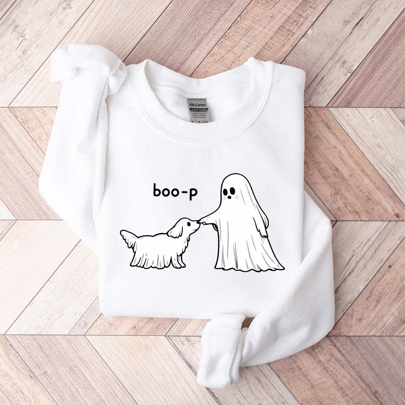Spooky Season Boo-P Halloween Crewneck Sweatshirt