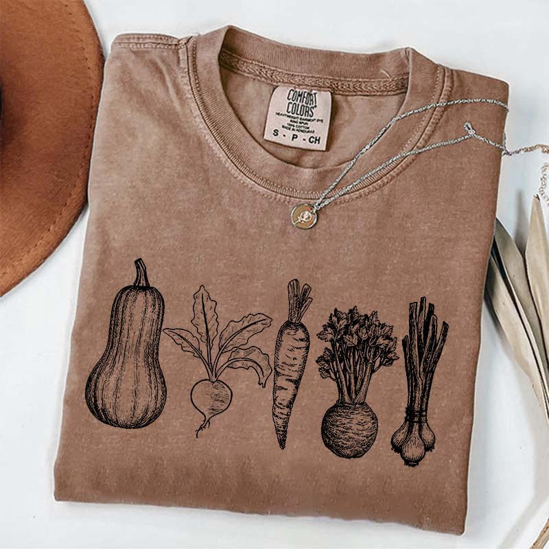 Garden Veggies Farmers Market T-Shirt