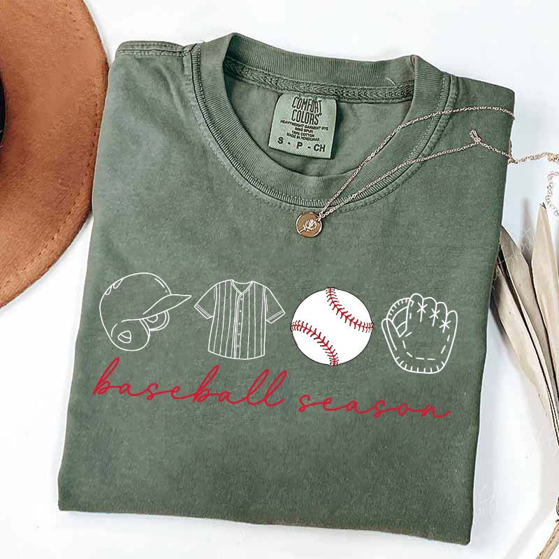 Game Day Cut Baseball Season T-Shirt