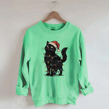 Cat Christmas Sweatshirt