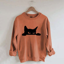 Cute Black Cat Owner Sweatshirt