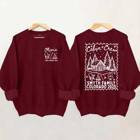 Group Cabin Camping Trip Sweatshirt