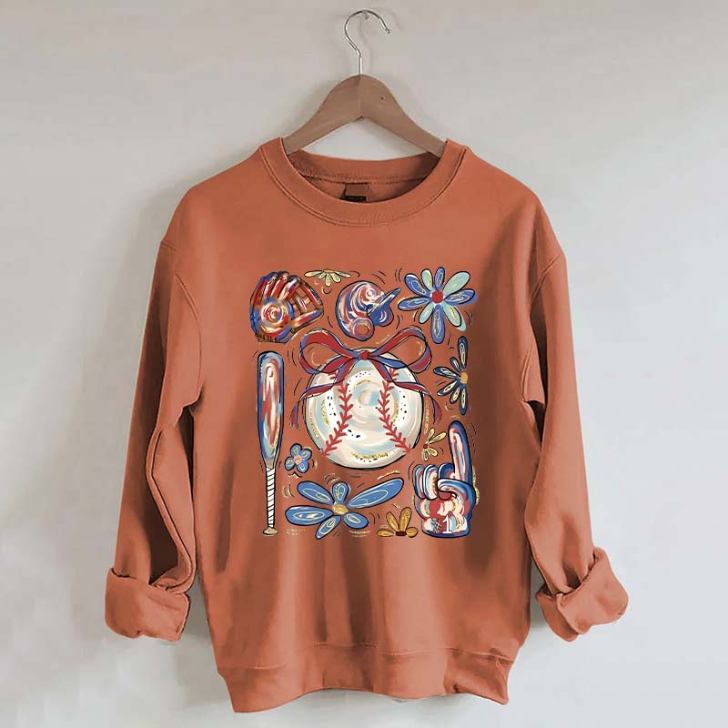 Baseball Tis The Season Sweatshirt