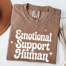 Emotional Support Human Minimalist T-Shirt