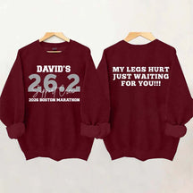 Custom Marathon Support Crew Sweatshirt