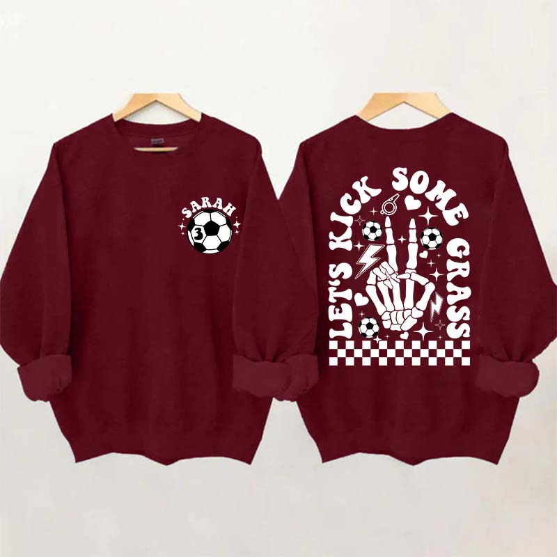 Custom Soccer Mom Game Day Sweatshirt