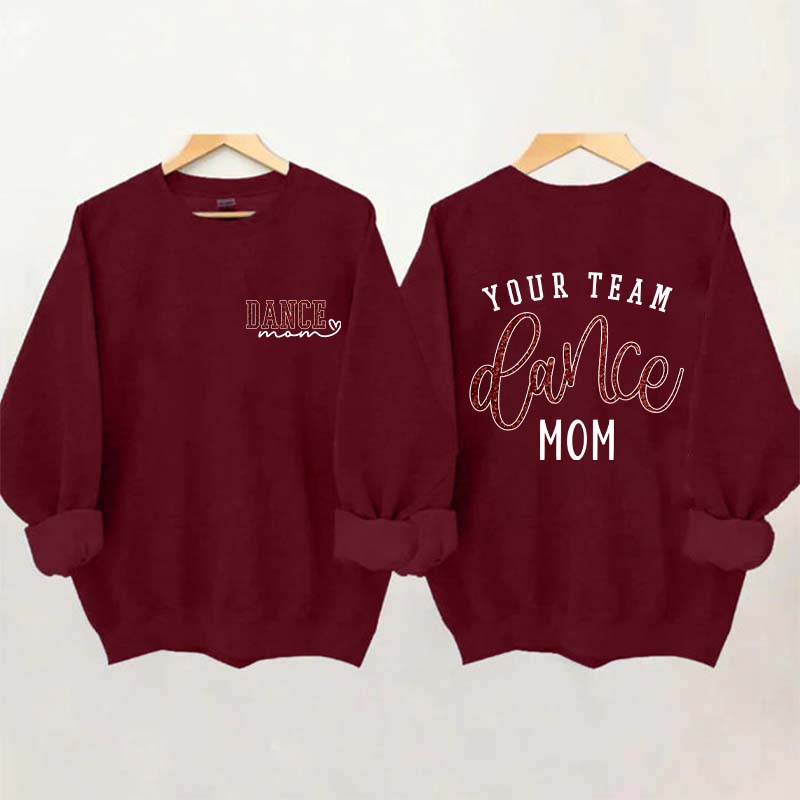 Personalized Dance Mom Sweatshirt