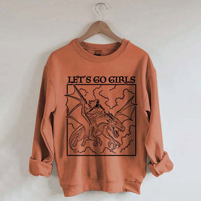 Fantasy Feminist Let's Go Girls Sweatshirt