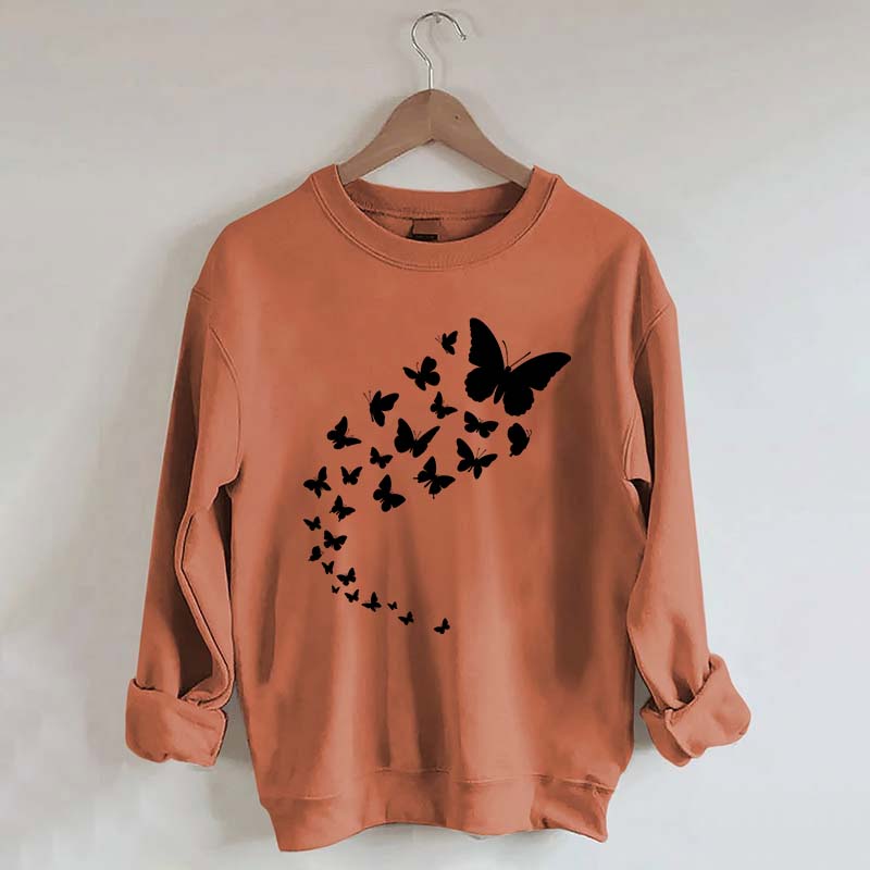 Butterfly Autumn Cute Sweatshirt