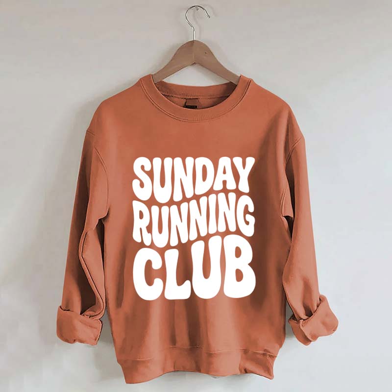 Sunday Running Club Marathon Training Sweatshirt