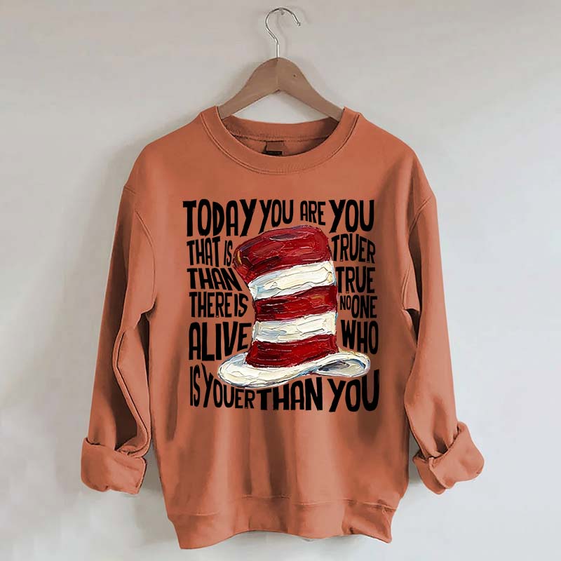 Teacher Read Across America Day Sweatshirt