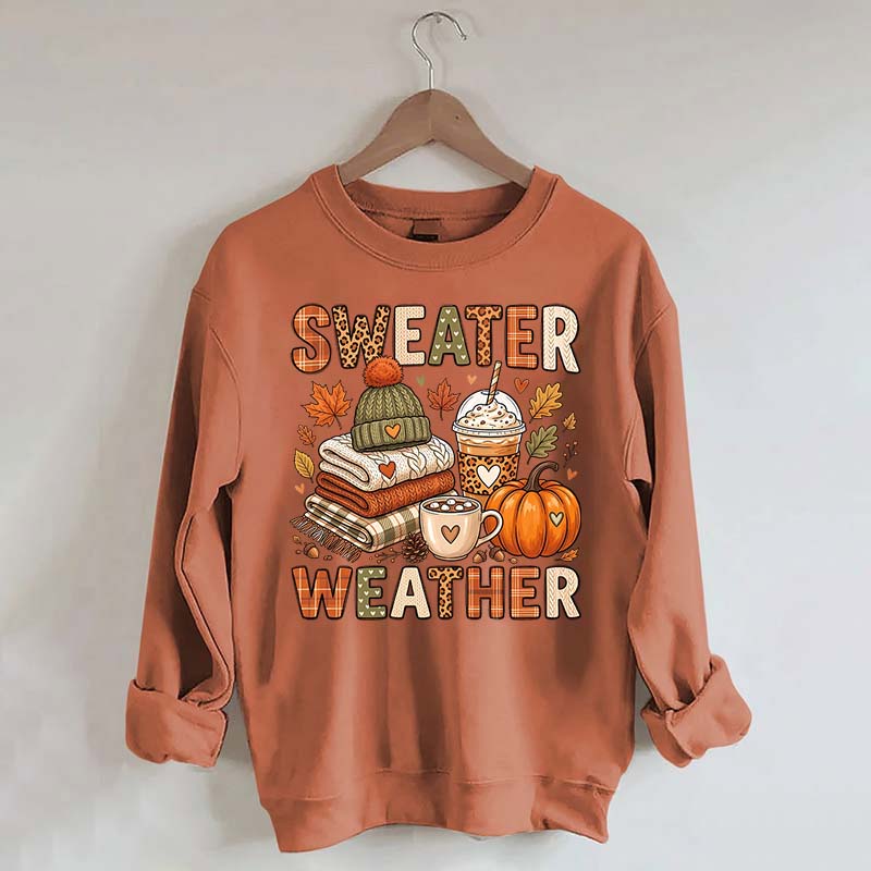 Fall Sweater Weather Sweatshirt