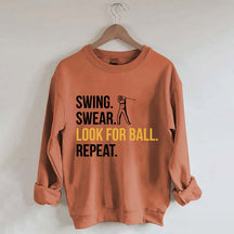Swing Swear Look For Ball Repeat Sweatshirt