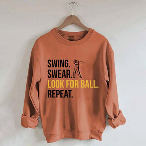 Swing Swear Look For Ball Repeat Sweatshirt