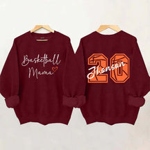 Custom Basketball Mom Love Sweatshirt