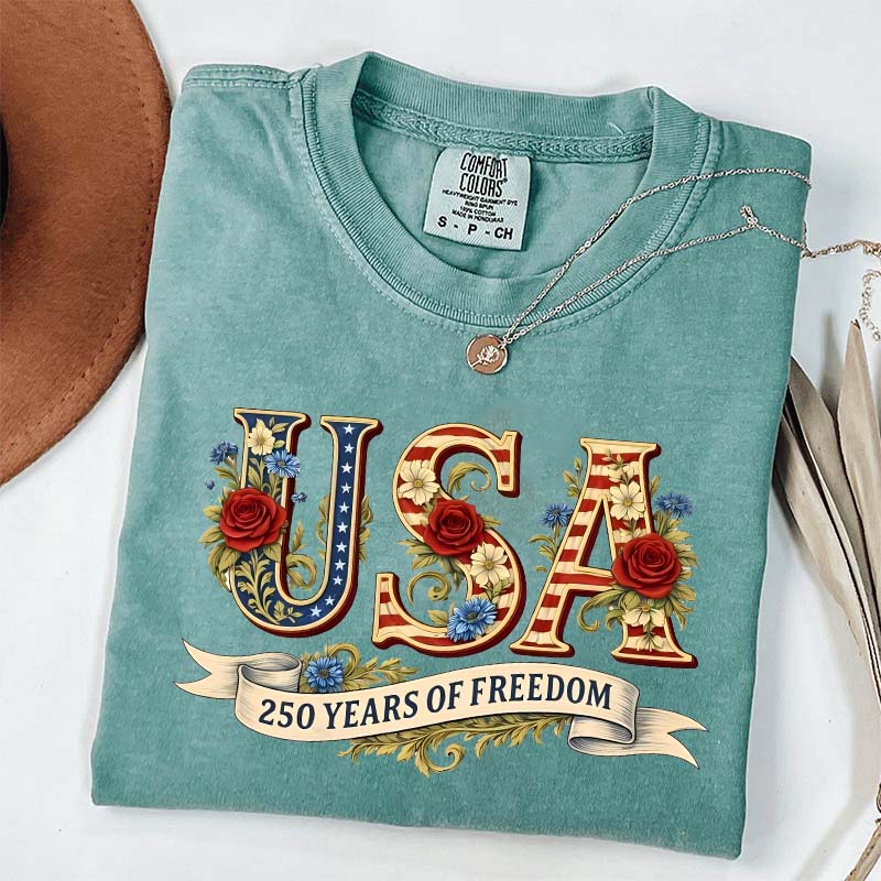 USA 250 Years Of Freedom T-Shirt