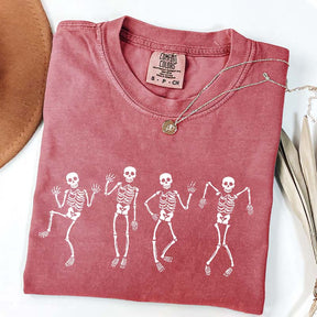 Comfort Colors Minimalist Dancing Skeleton T-Shirt