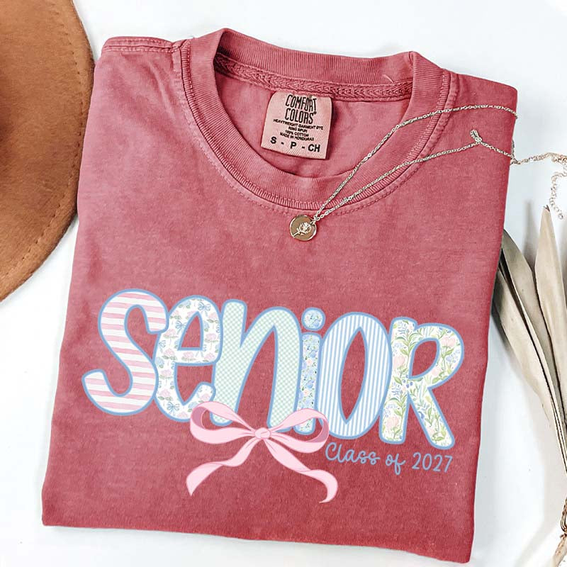 Cute Senior 2027 Comfort Colors T-Shirt