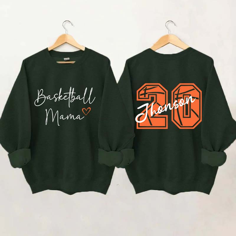 Custom Basketball Mom Love Sweatshirt