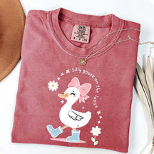 Silly Goose On The Loose Floral T-Shirt