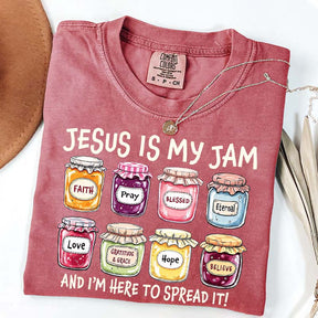 Funny Jesus Is My Jam Religous T-Shirt