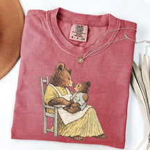 Vintage Storybook Bear Cub T-Shirt