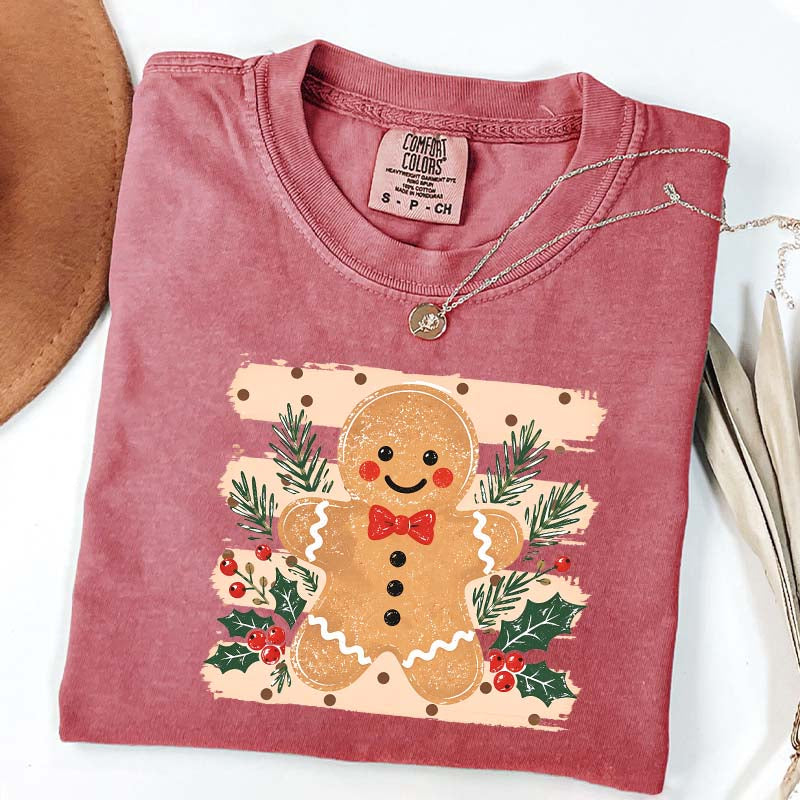 Gingerbread Cookie Christmas Xmas Holiday T-Shirt