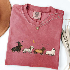 Halloween Dachshund Costumes T-Shirt