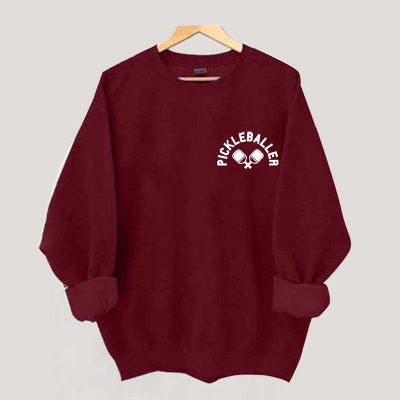 Pickleball Player Sweatshirt