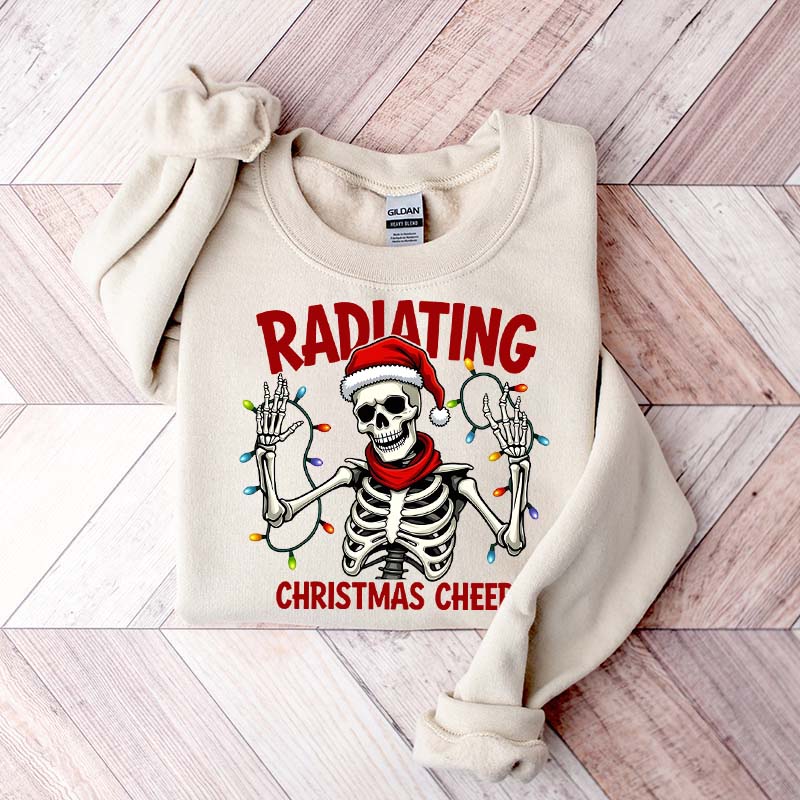 Radiating Christmas Cheer Sweatshirt