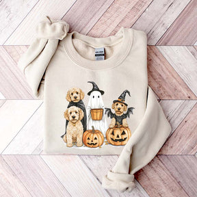 Halloween Goldendoodle Ghost Dog Lover Sweatshirt