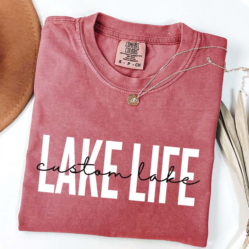Custom Lake Life T-Shirt