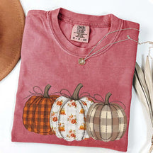 Autumn Fall Pumpkins Retro T-Shirt