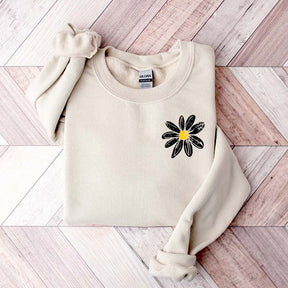 Daisy Retro Floral Sweatshirt