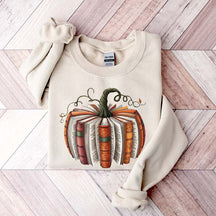 Fall Book Pumpkin Halloween Sweatshirt