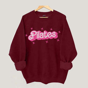 Funny Pink Pilates Lover Sweatshirt