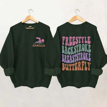 Personalized Name Swim Sweatshirt