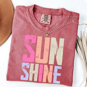 Distressed Beach Mom Sunshine T-Shirt